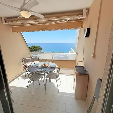 Apartament Les Sables Fins, Joli Front De Mer, 1 Min Des Plages, Parking Sète
